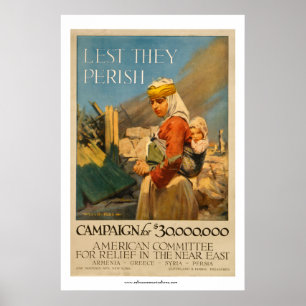 De peur qu'ils ne perdent - Affiche de secours pou