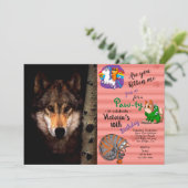 De Phantom Wolf Kaart (Staand voorkant)