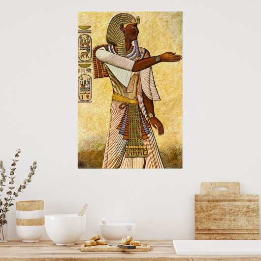 De Pharoah Poster (Keuken)
