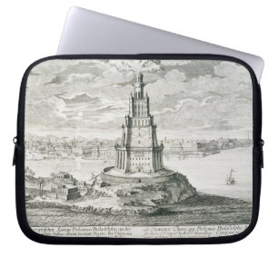 De Pharos Alexandrië, bord 9 van "Entwurf ei Laptop Sleeve
