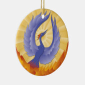 De Phoenix-opkomst van de Ashes Keramisch Ornament (Rechts)