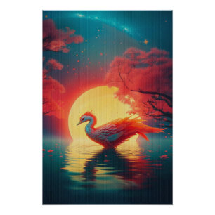 De Phoenix Opladen in Moonlight Glossy Poster Perfect Poster