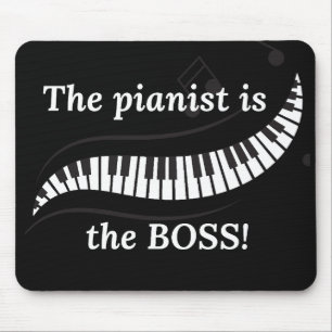 De pianist is de BOSS muismat