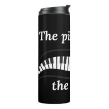 De pianist is de BOSS Thermal Tumbler