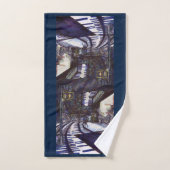 De piano stofzuigen bad handdoek (Handdoek)