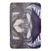 De piano stofzuigen badmat (Voorkant Verticaal)