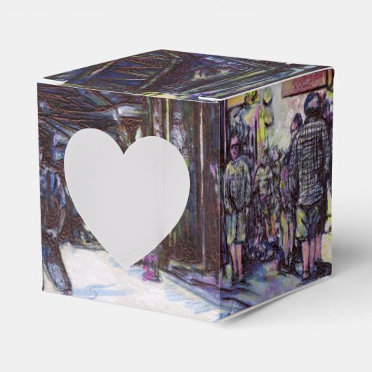 De piano stofzuigen bedankdoosjes (Voorkant Zijde)