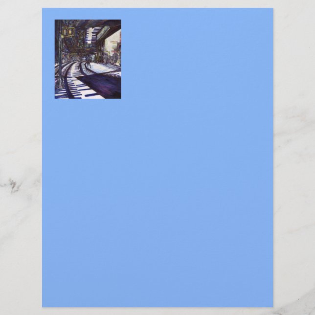 De piano stofzuigen briefhoofd (Voorkant)