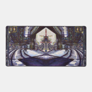 De piano stofzuigen bureaumat