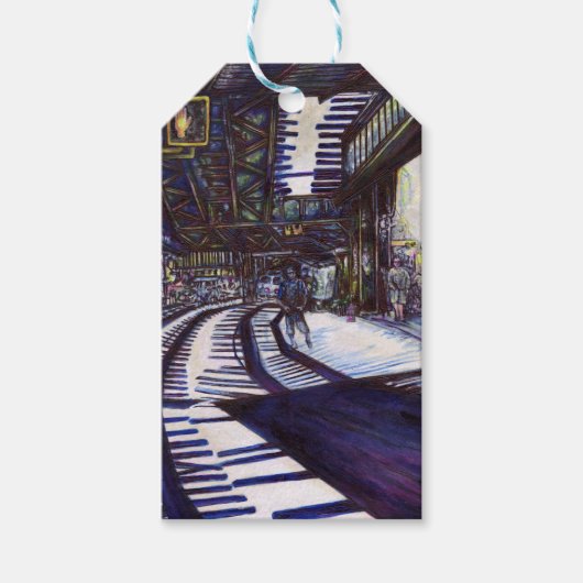 De piano stofzuigen cadeaulabel (Voorkant)