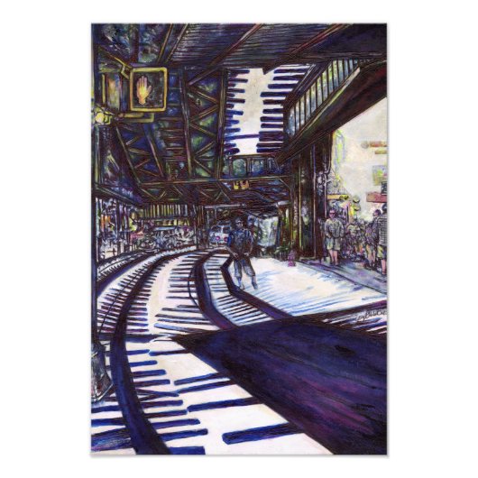 De piano stofzuigen foto afdruk (Voorkant)