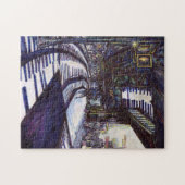 De piano stofzuigen legpuzzel (Horizontaal)