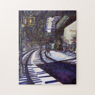 De piano stofzuigen legpuzzel