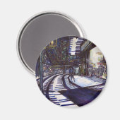 De piano stofzuigen magneet (Voorkant / Achterkant)