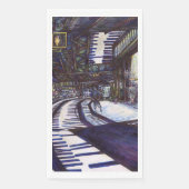 De piano stofzuigen servet (Voorkant)