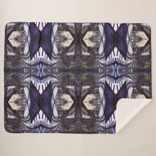 De piano stofzuigen sherpa deken (Voorkant (horizontaal))