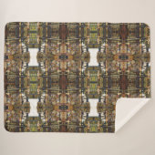 De piano stofzuigen sherpa deken (Voorkant (horizontaal))