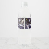 De piano stofzuigen waterfles etiket (Achterkant)