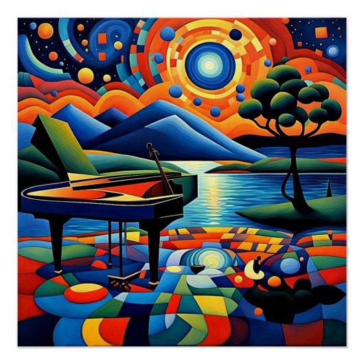 De piano wacht 2 perfect poster (Voorkant)