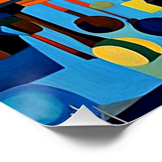 De piano wacht perfect poster (Hoek)