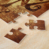 de pianospeler legpuzzel (Zijkant)