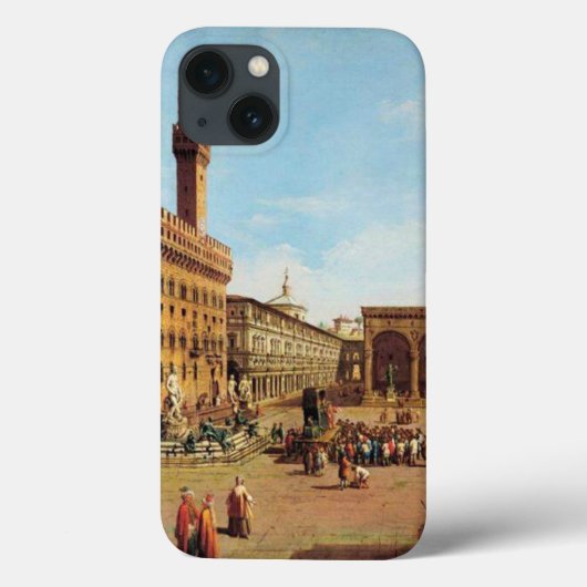 De Piazza della Signoria in Florence Case-Mate iPhone Case (Achterkant)