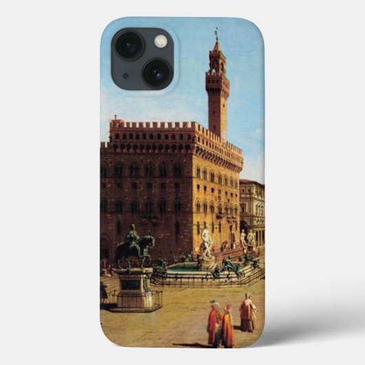 De Piazza della Signoria in Florence Case-Mate iPhone Case (Achterkant)