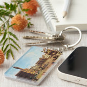 De Piazza della Signoria in Florence Sleutelhanger (Voorkant Rechts)