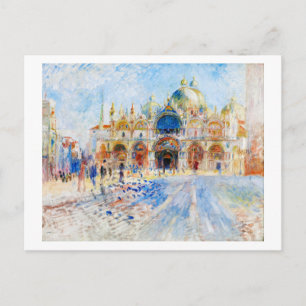 De Piazza San Marco, Renoir Briefkaart