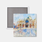De Piazza San Marco, Renoir Magneet (Voorkant / Achterkant)