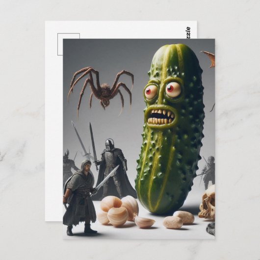 De Pickle Horror Briefkaart (Voorkant / Achterkant)