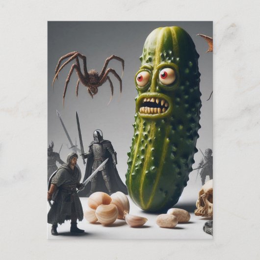 De Pickle Horror Briefkaart (Voorkant)