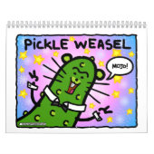 De Pickle Weasel-kalender. Kalender (Hoes)