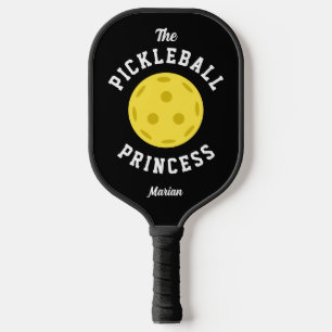 De Pickleball Prinses Leuk Leuk Leuk Type Zwart Ge Paddle