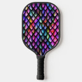 De Pickleball Raquette à bascule arc-en-ciel (Verso)