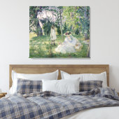 De picknick, 1903 canvas afdruk (Insitu (Slaapkamer))