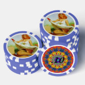 De picknick Hot Hot Hot Hot Pokerchips (Opstapeling)