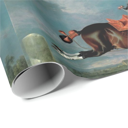 De Piebald Piebald Horse "Ceheld-opfok" Cadeaupapier (Rol Hoek)