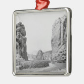 De piek van de Gateway en van Pike Metalen Ornament (Links)