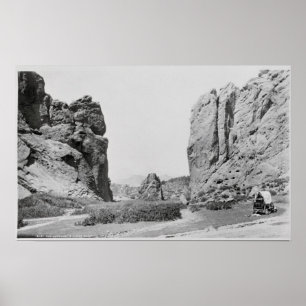 De piek van de Gateway en van Pike Poster