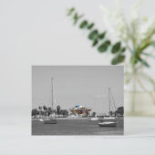 De pier briefkaart (Staand voorkant)