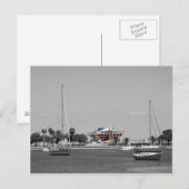 De pier briefkaart (Voorkant / Achterkant)