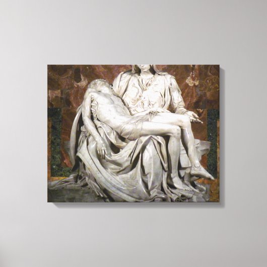 De Pieta Canvas druk Afdruk (Voorkant)
