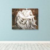 De Pieta Canvas druk Afdruk (Insitu (Houten vloer))