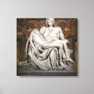 De Pieta Canvas druk Afdruk