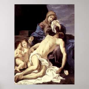 De Pieta - Lamentatie van Christus - Baciccio Poster