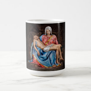 De Piëta van Michelangelo (1498–1499) HET LAM GODS Koffiemok