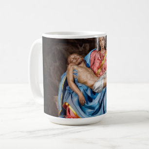 De Piëta van Michelangelo (1498–1499) HET LAM GODS Koffiemok