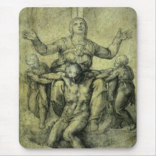 De Pietà van Michelangelo voor Vittoria Colonna Muismat