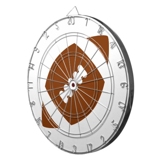 De pigskin dartbord (Voorkant Rechts)